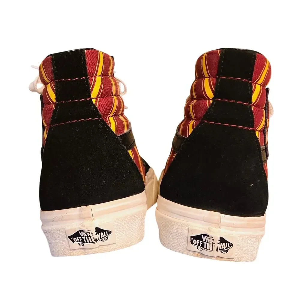 Vans Sk8-Hi Hogwarts Harry Potter Gryffindor Hi-Top Sneaker Men Size 5.5 Women 7